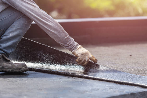 Professional Basement Waterproofing technician working in Ingalls, IN